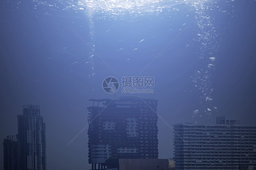 海底现代城市图片