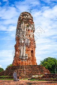 泰国大城府的watlokayasutharam寺庙泰国大城府watlokayasutharamtemple图片