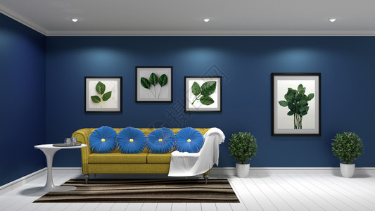 模拟时装客厅室内设计图片