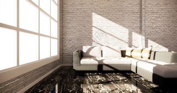 现代客厅zen风格3D翻譯图片