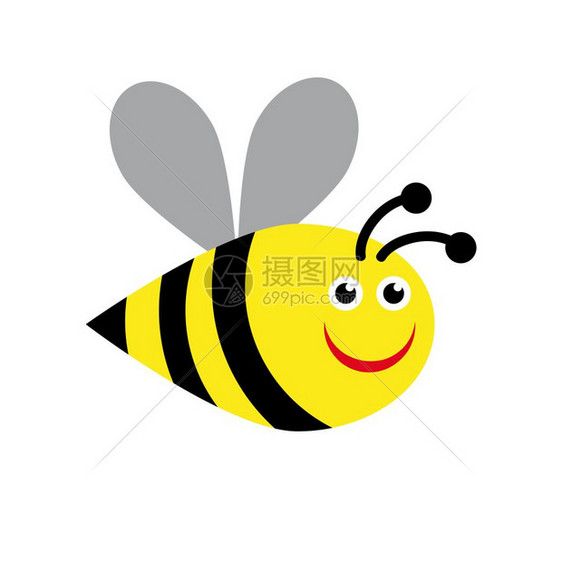 矢量符号蜜蜂图片