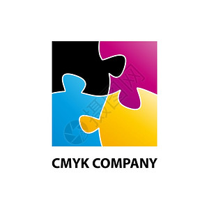 矢量符号cmyk拼图图片