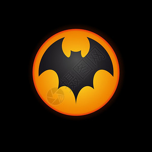 向量符号蝙蝠公司万圣节图片