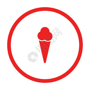冰淇淋和圆圈图片