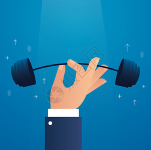 健身臂插画_健身臂卡通_健身臂插图_手绘_板绘_摄图网