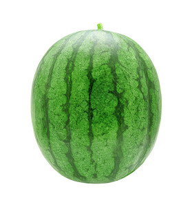 白底孤立的西瓜图片素材