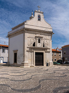 圣堂外的SaoGncliho在Prtugal的Aveiro守护神图片