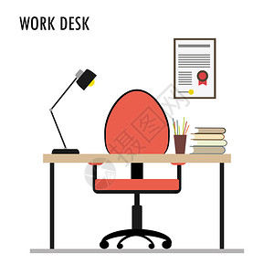 防静电工作台插画