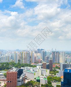 夏纳波尔生活区的空中景象图片