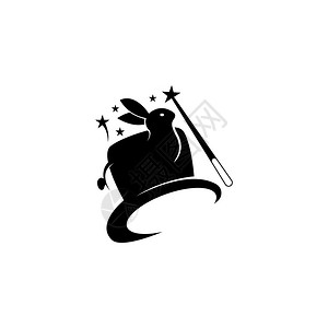 最强公主wand魔法帽子创意图标矢量模板设计图片