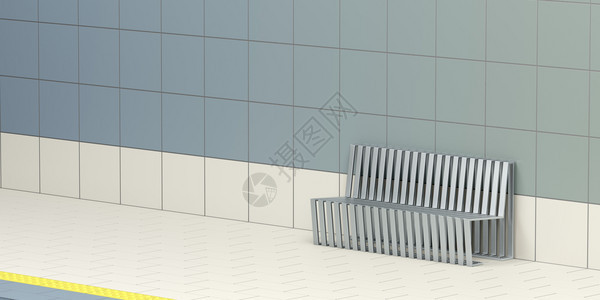 地铁或火车站空等候席图片