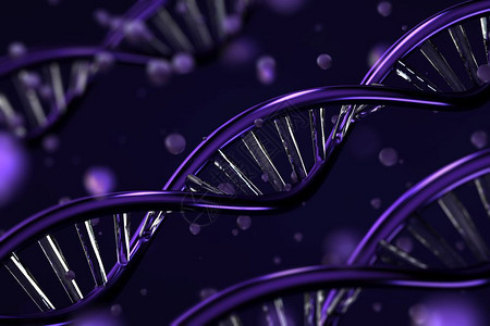 具有遗传编码和抽象几何图案的具有遗传学特征的具有深紫外线背景的具有远期旋转三角形的具有遗传学特征和抽象几何形态的具有科学和医概念图片