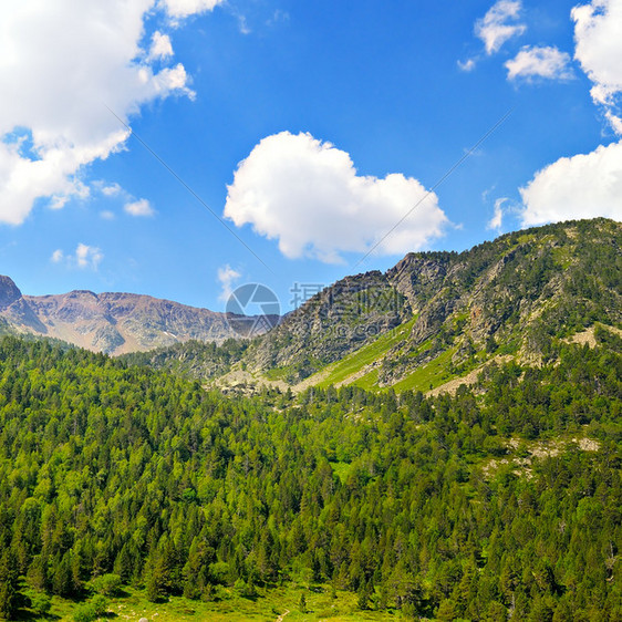 山地景观自然户外旅行背景图片