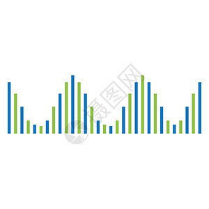 声音波插图矢量标设计图片
