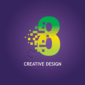 数字8摄影图片 数字8海报设计模板 数字8创意图片 数字8插画插图 数字