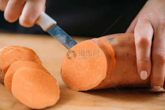 甜土豆超食物富含钾维他命c植物素和饮食纤维图片