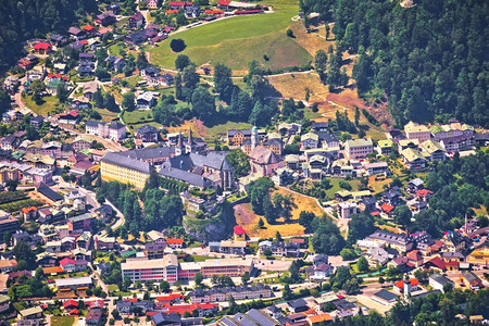 伯赫特斯加登和阿尔卑山风景巴伐利亚地区图片