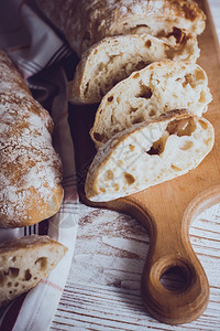 玉米面包软自制面包意大利菜图片