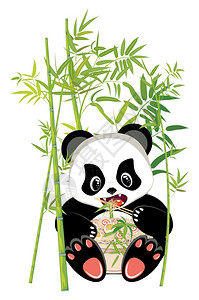 竹子中国插画_竹子中国卡通_竹子中国插图_手绘_板绘_摄图网