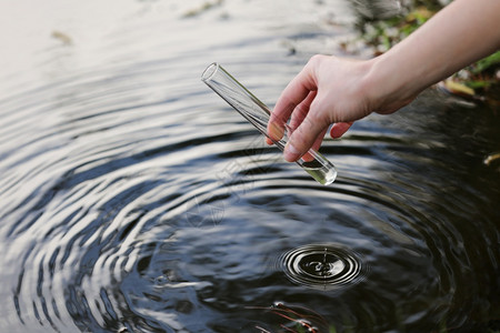水纯度分析环境生态感染和图片