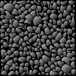 鹅卵石河水抽象石块几何矢量背景设计图片