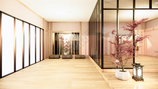 办公美丽的日本洗手间会议室和桌现代风格图片