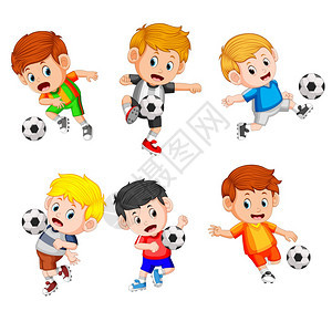 收集专业儿童参加足球比赛图片