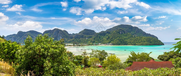 泰国菲登岛屿的美景图片