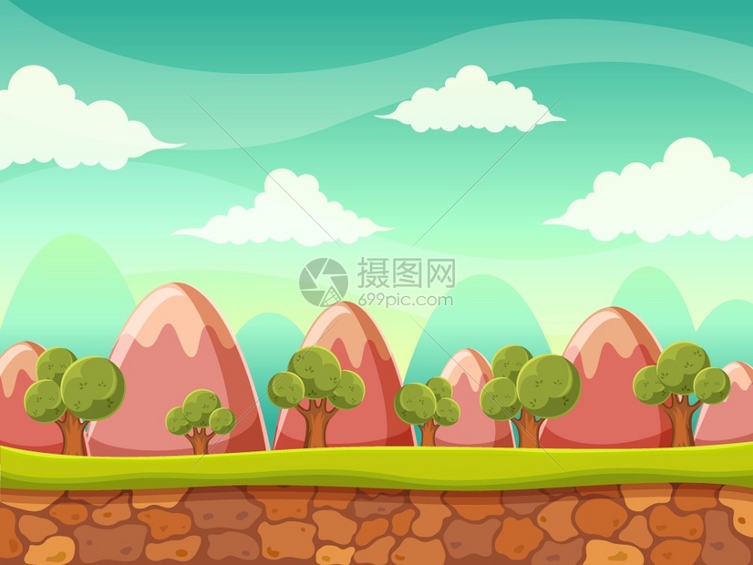 充满幻想的森林插图插画图片下载-正版图片303692650-摄图网