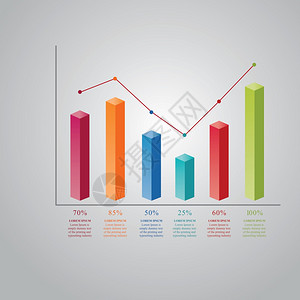图表统计商业信息插图背景图片