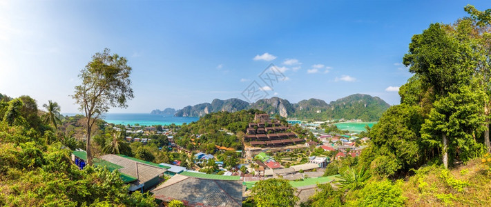 泰国菲登岛屿的美景图片