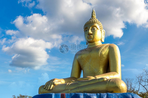 夏日在泰国的华欣邦雕像图片
