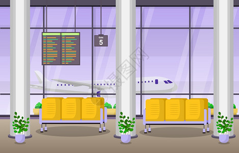 航空飞机内部座位插画_航空飞机内部座位卡通_航空飞机内部座位插图