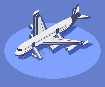 民航现代飞机3D概念图图片