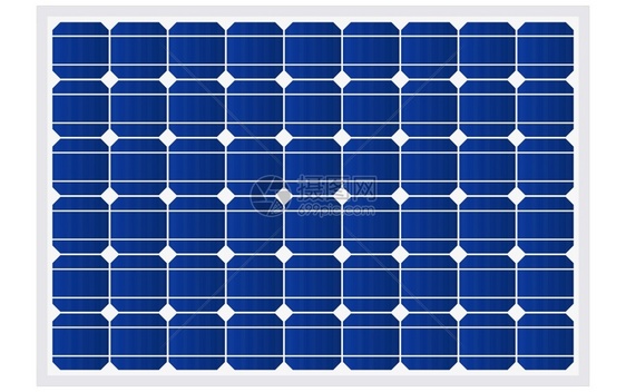 电动太阳能池板纹理详细介绍矢量说明图片