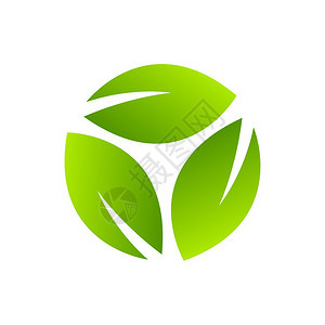 循环箭头图标重置使用生态三绿叶图片