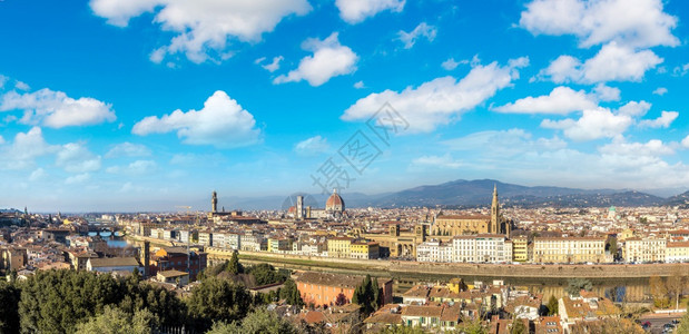 意大利佛罗伦萨教堂和天桥的图片