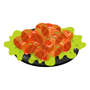 酸萝卜炖羊肉插画_酸萝卜炖羊肉卡通_酸萝卜炖羊肉插图_手绘_板绘_摄