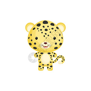 豹 金钱豹插画 豹 金钱豹卡通 豹 金钱豹插图 手绘 板绘 摄图网