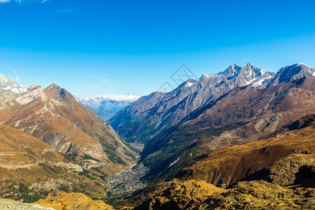 瑞士阿普斯山脉与泽尔马特地貌图片