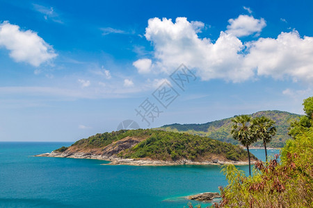 夏日的在泰国普吉蓬斗篷图片