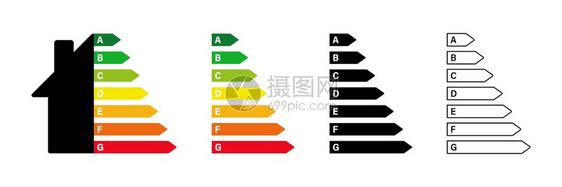 智能生态房屋改进技术符号环境生态概念设计eps10图片