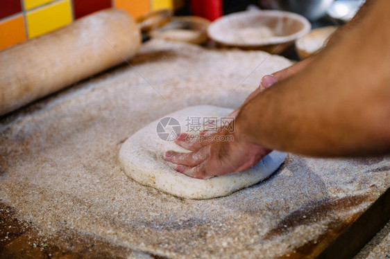 面包店比萨饼的图片