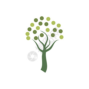 st 慈善抽象树形图设计模板孤立矢量设计图片