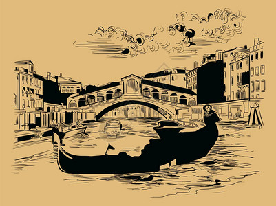 海报设计模板 宁波运河创意图片 宁波运河插画插图 宁波运河元素素材