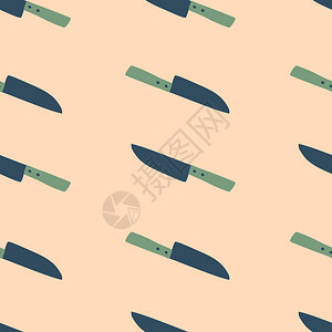 简单的刀形纸面图案无缝浅粉色背景上的绿和海军蓝彩打印图案对壁纸纺织品包装纸物印刷图案矢量来说很好简单的刀形纸面图案无缝浅粉色背景图片