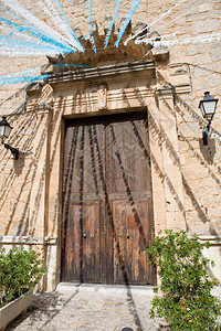 佛尔德莫萨教堂的详情在西班牙梅多尔卡岛图片