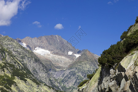 高山脉地貌瑞士图片