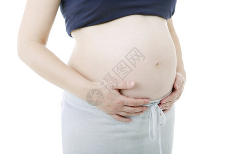产前孕妇肚背景图片
