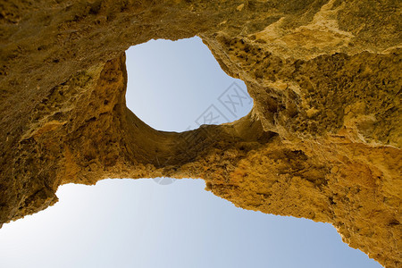阿尔布费拉海滨洞穴阿尔加夫波古以南的阿布费拉海边洞穴图片